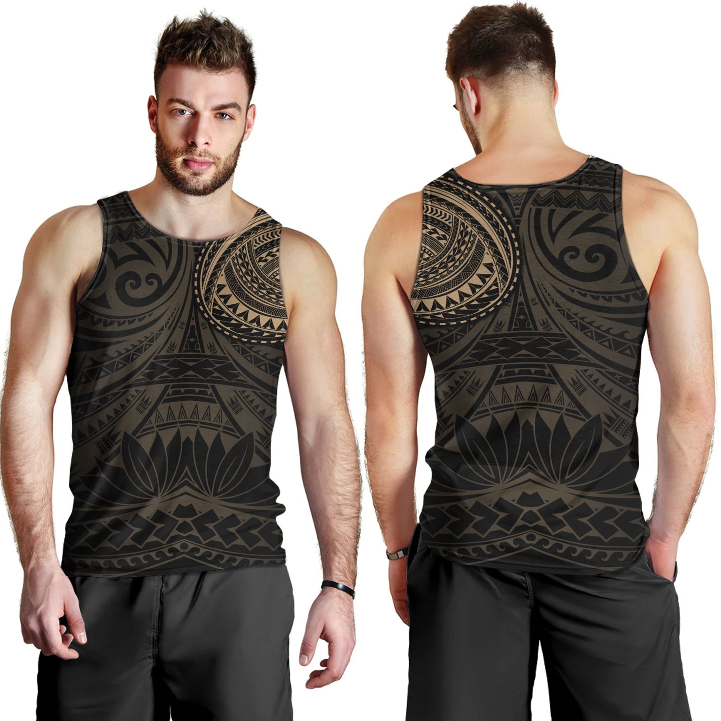 Polynesian Tank Top Polynesian Pattern Special Design