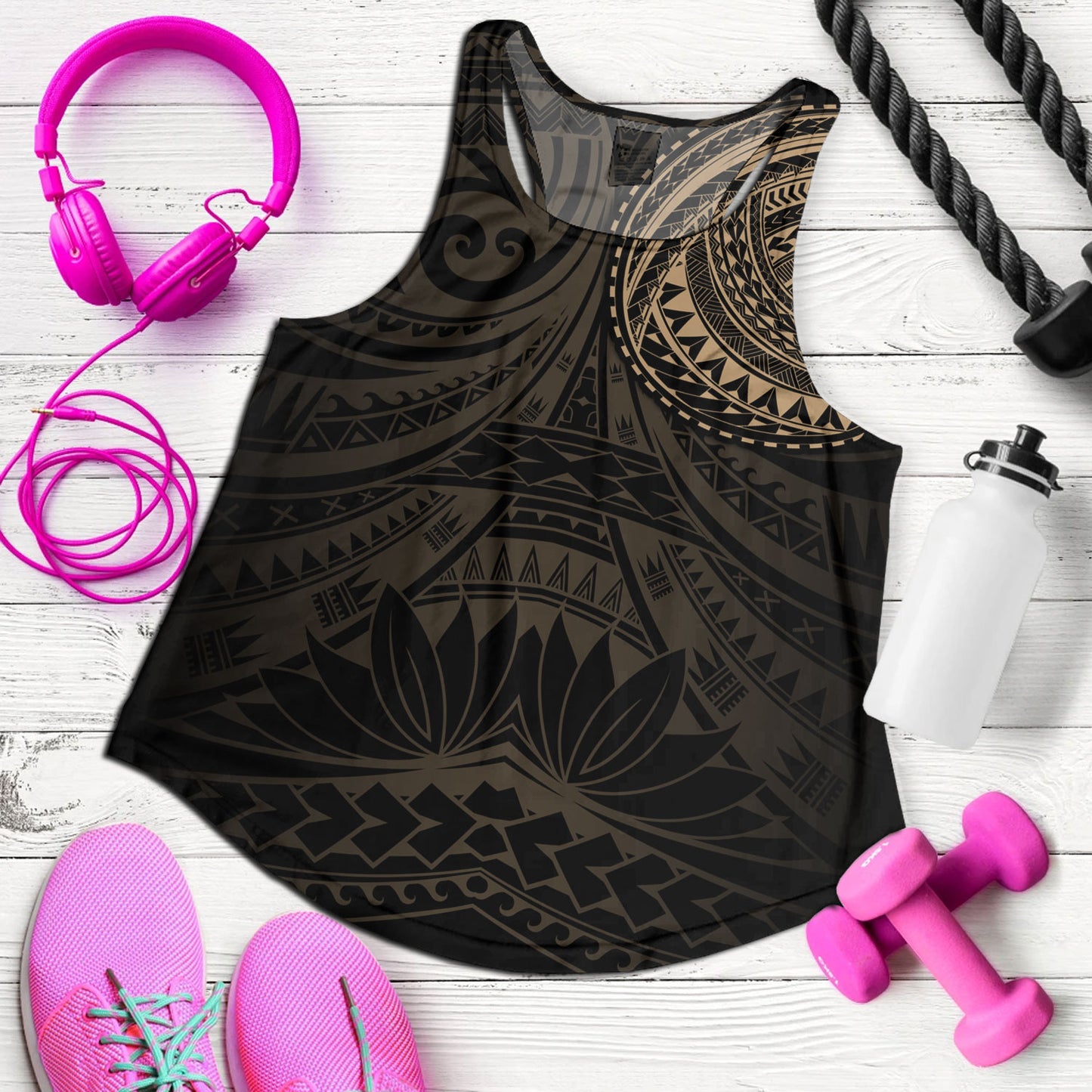 Polynesian Women Tank Polynesian Pattern Special Design