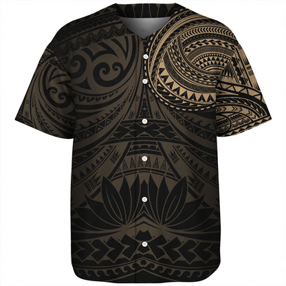 Polynesian Baseball Shirt Polynesian Pattern Special Design