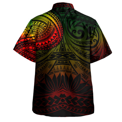 Polynesian Hawaiian Shirt Polynesian Pattern Special Design