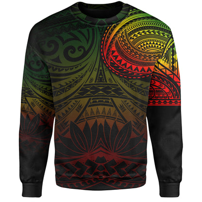 Polynesian Sweatshirt Polynesian Pattern Special Design
