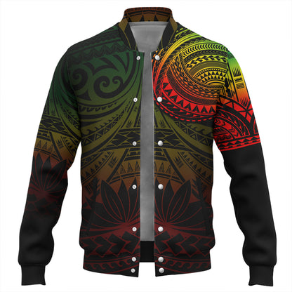 Polynesian Baseball Jacket Polynesian Pattern Special Design