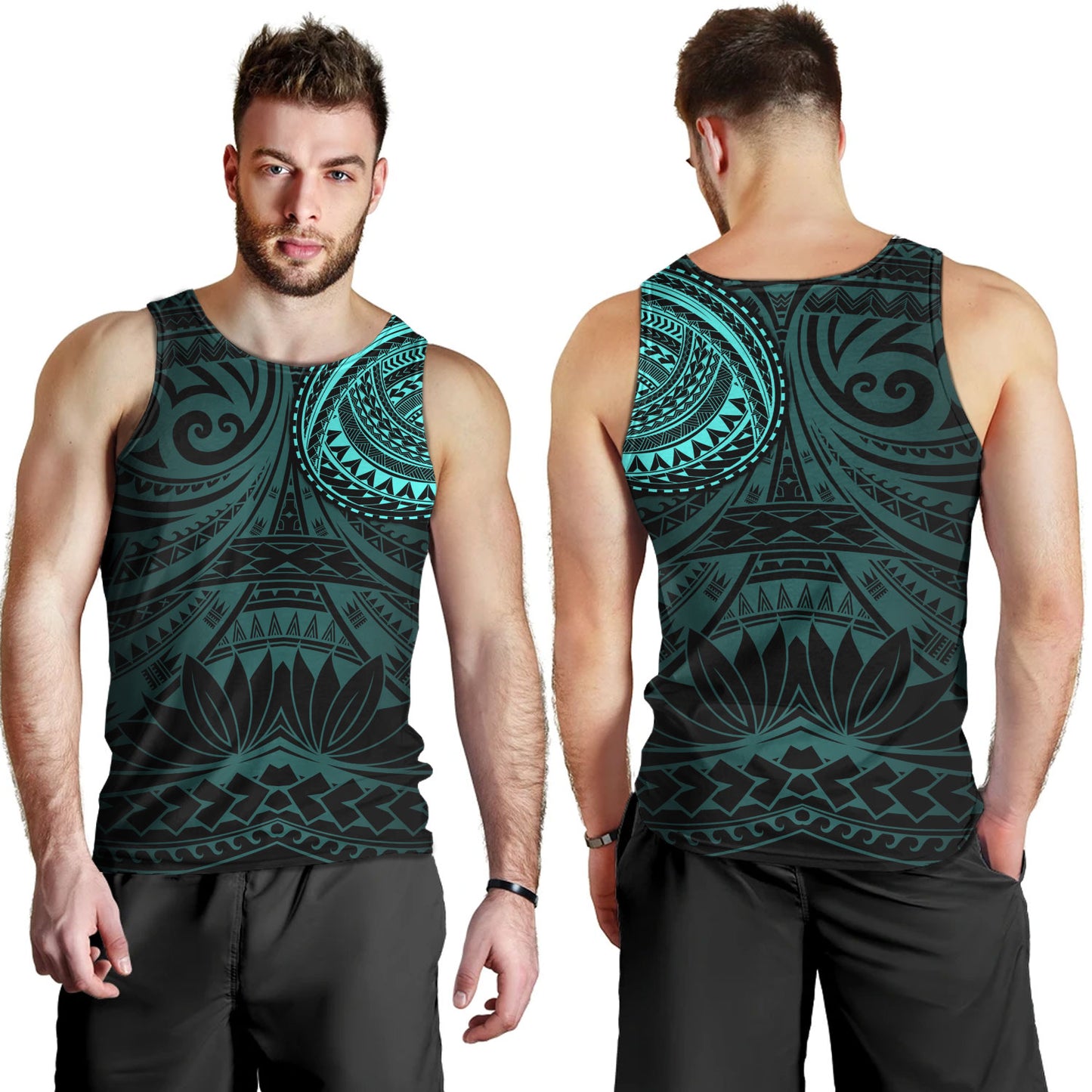 Polynesian Tank Top Polynesian Pattern Special Design