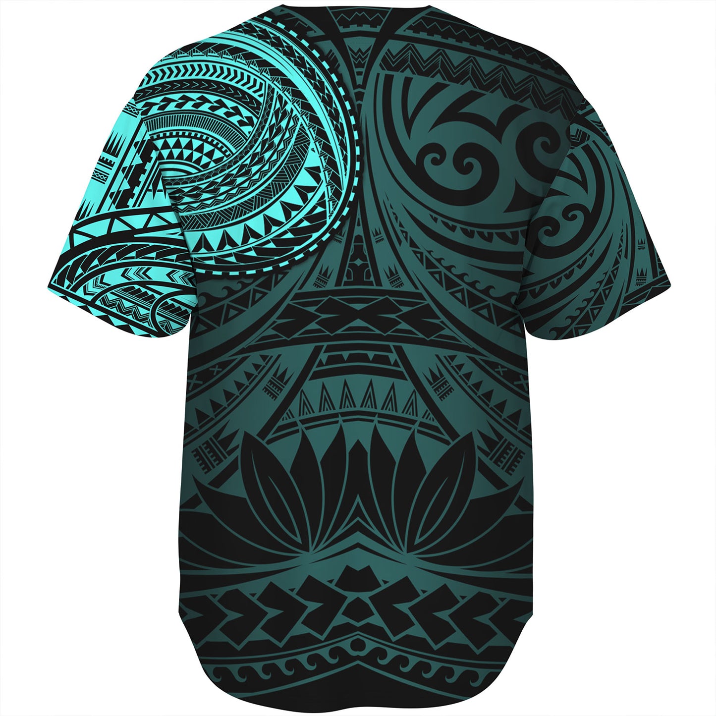 Polynesian Baseball Shirt Polynesian Pattern Special Design