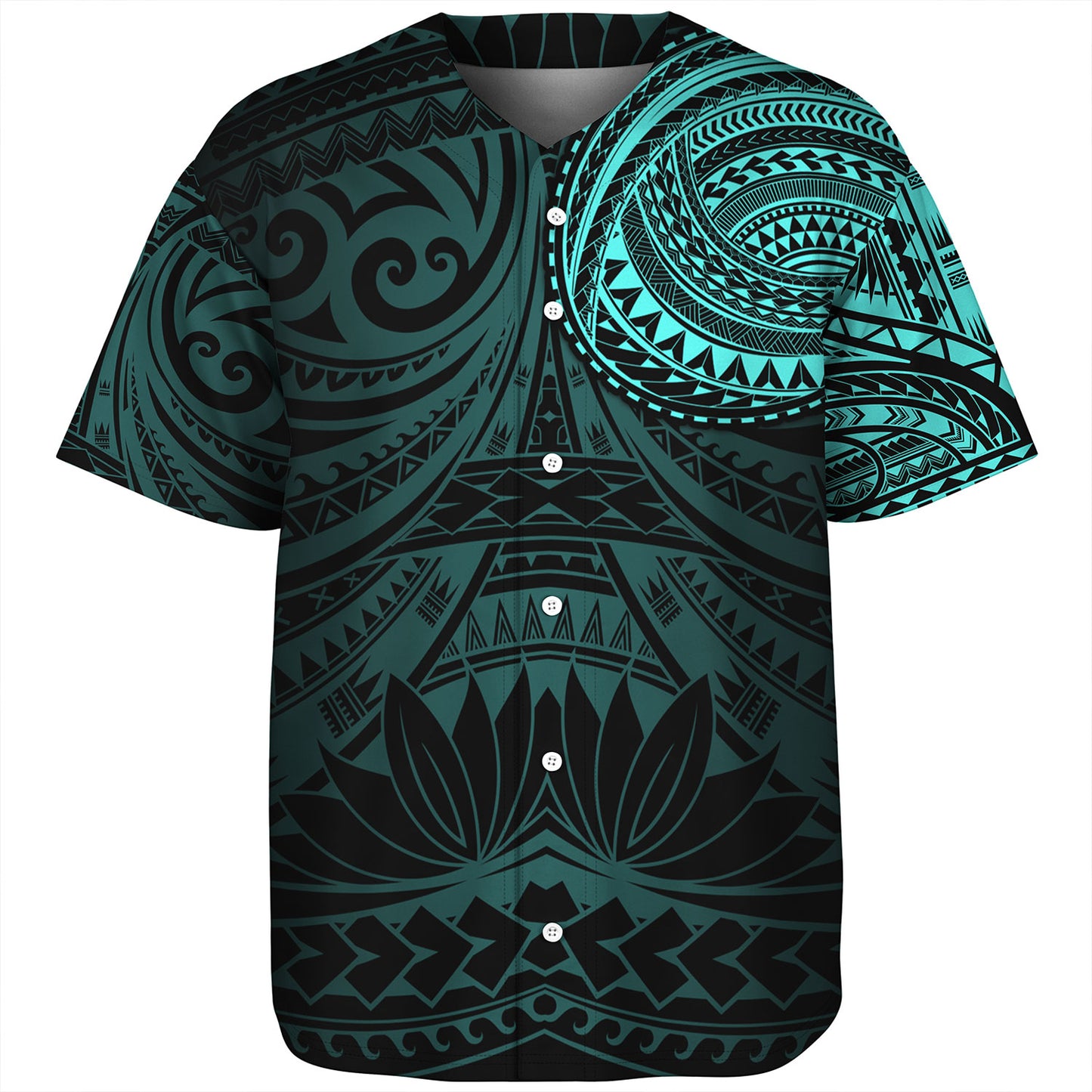 Polynesian Baseball Shirt Polynesian Pattern Special Design