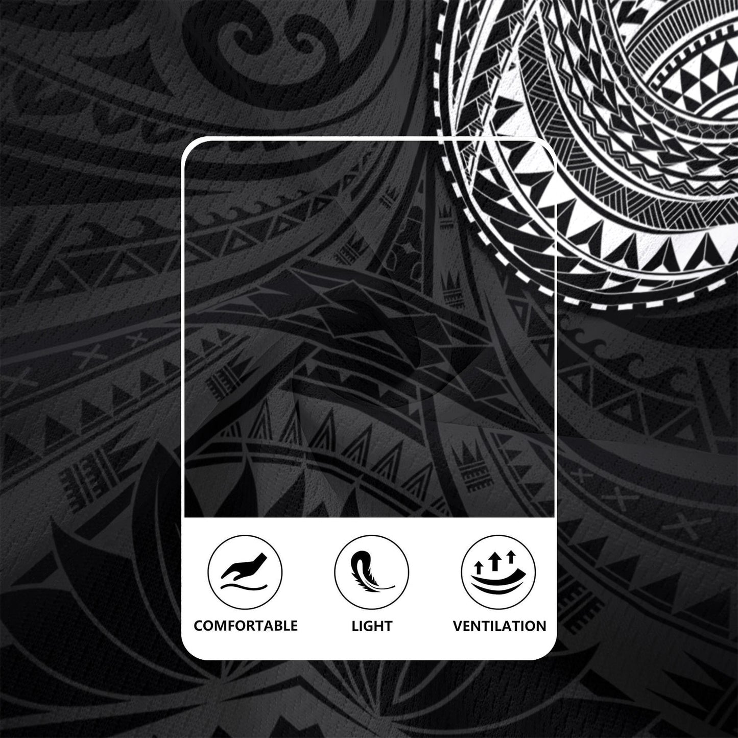 Polynesian Rugby Jersey Polynesian Pattern Special Design