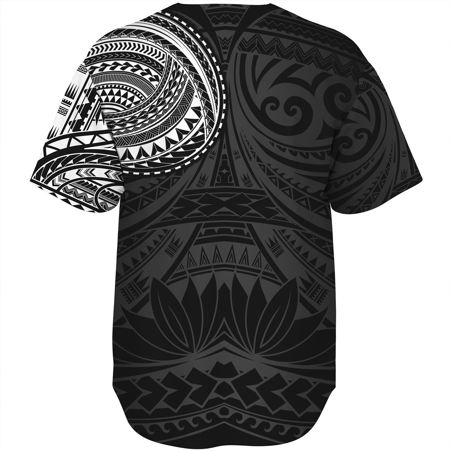 Polynesian Baseball Shirt Polynesian Pattern Special Design