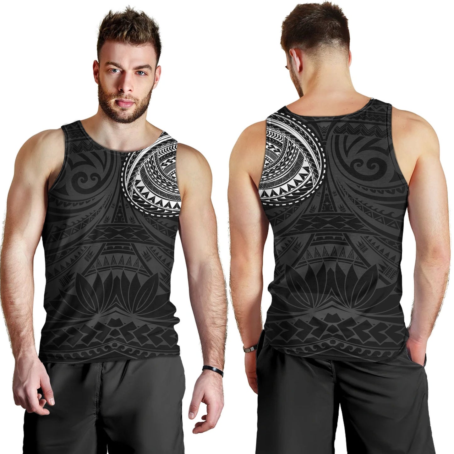 Polynesian Tank Top Polynesian Pattern Special Design