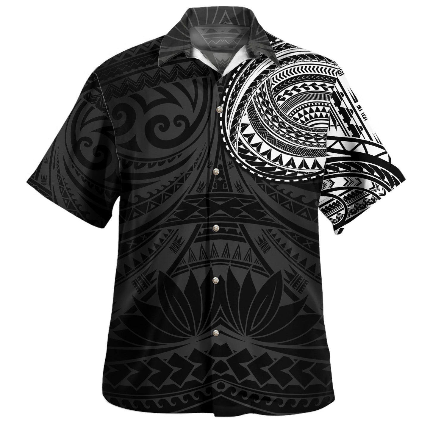 Polynesian Hawaiian Shirt Polynesian Pattern Special Design