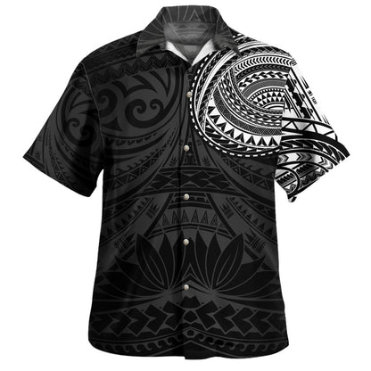 Polynesian Hawaiian Shirt Polynesian Pattern Special Design