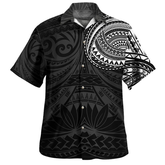 Polynesian Hawaiian Shirt Polynesian Pattern Special Design