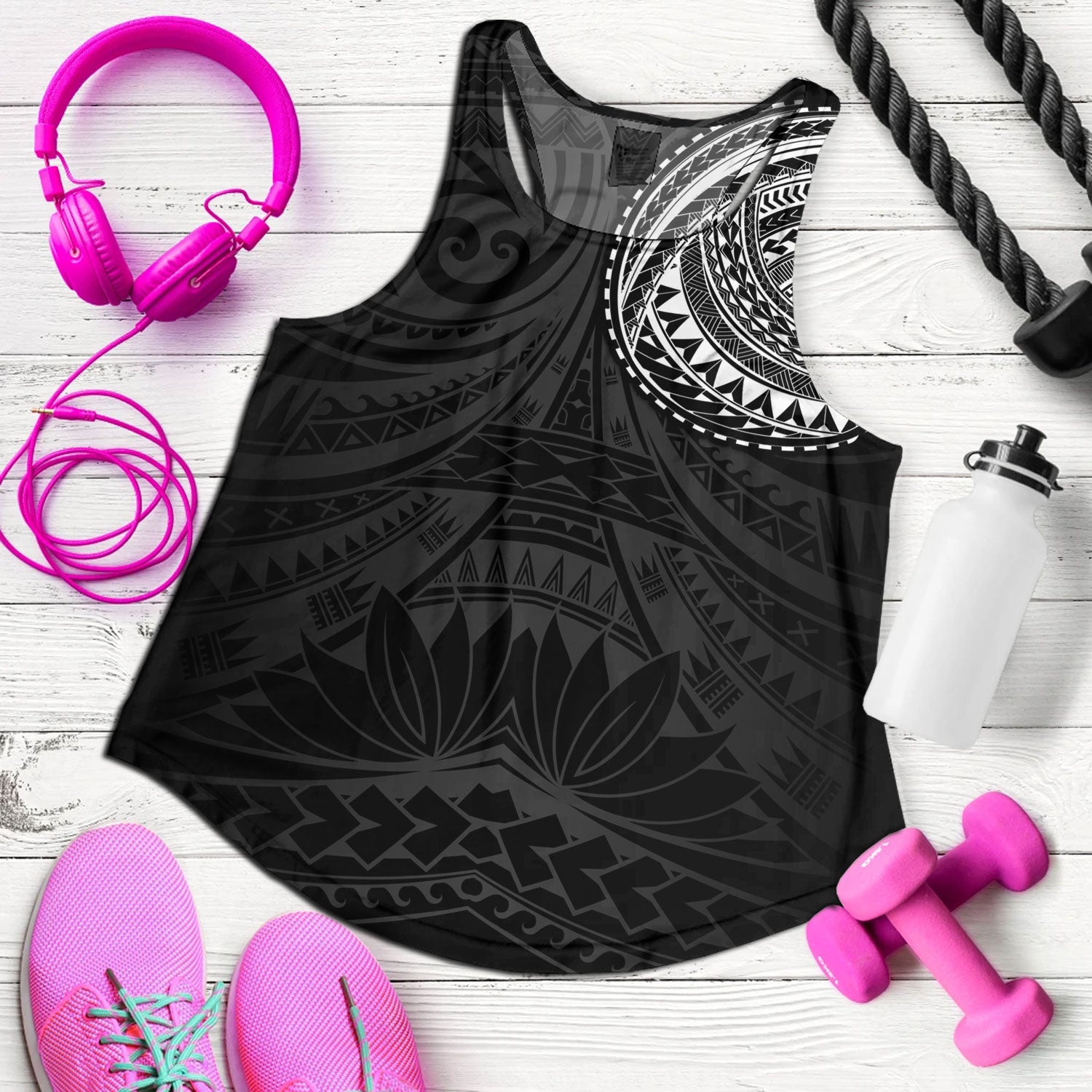 Polynesian Women Tank Polynesian Pattern Special Design