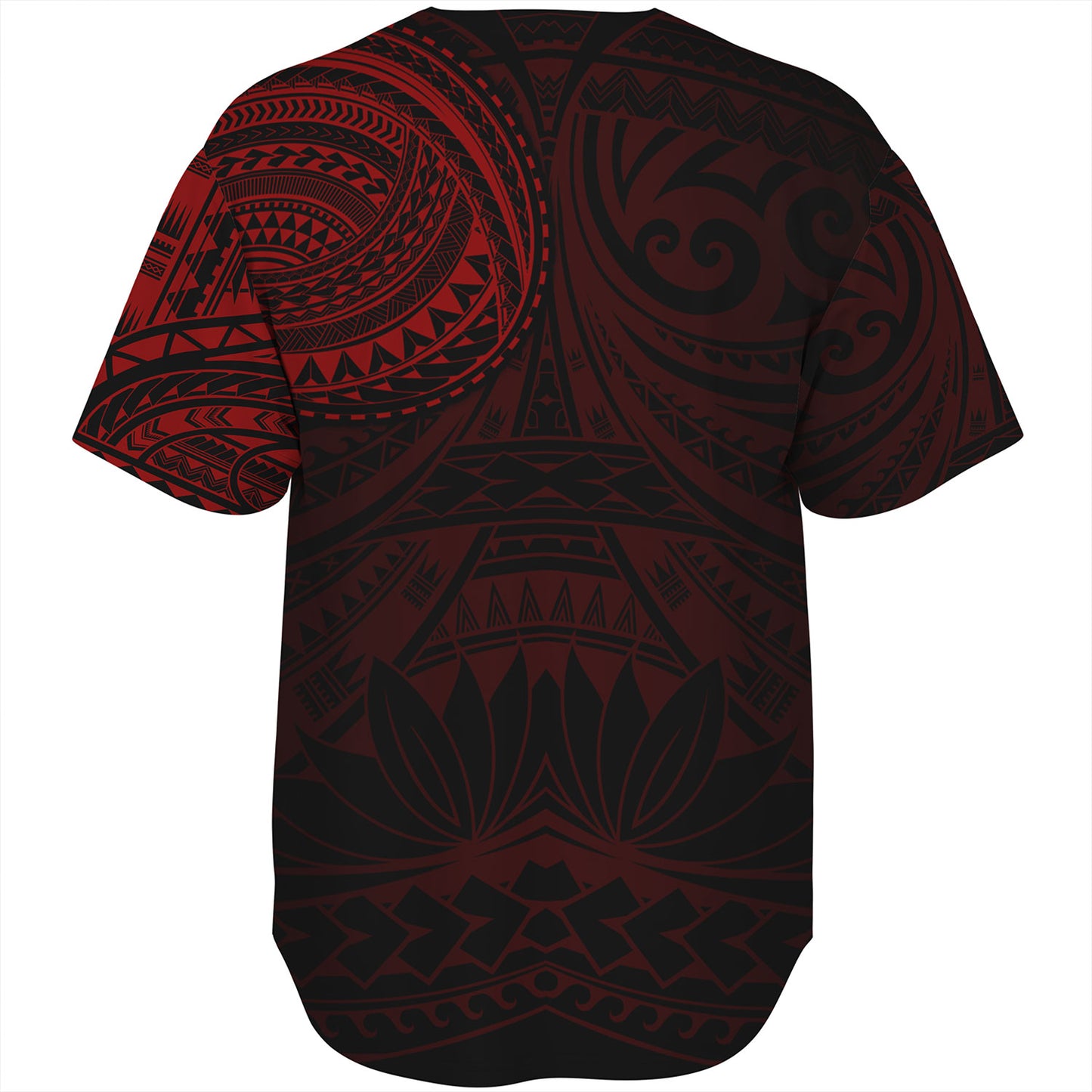 Polynesian Baseball Shirt Polynesian Pattern Special Design