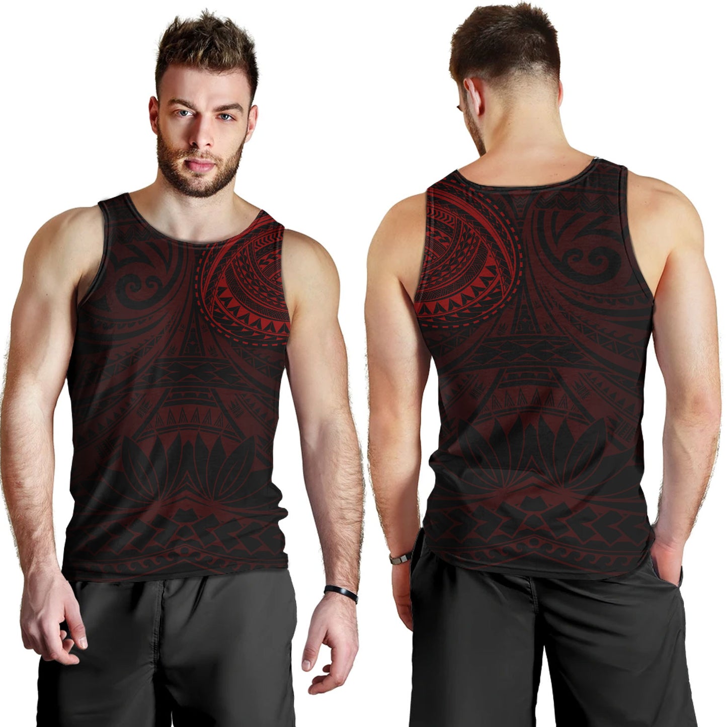 Polynesian Tank Top Polynesian Pattern Special Design