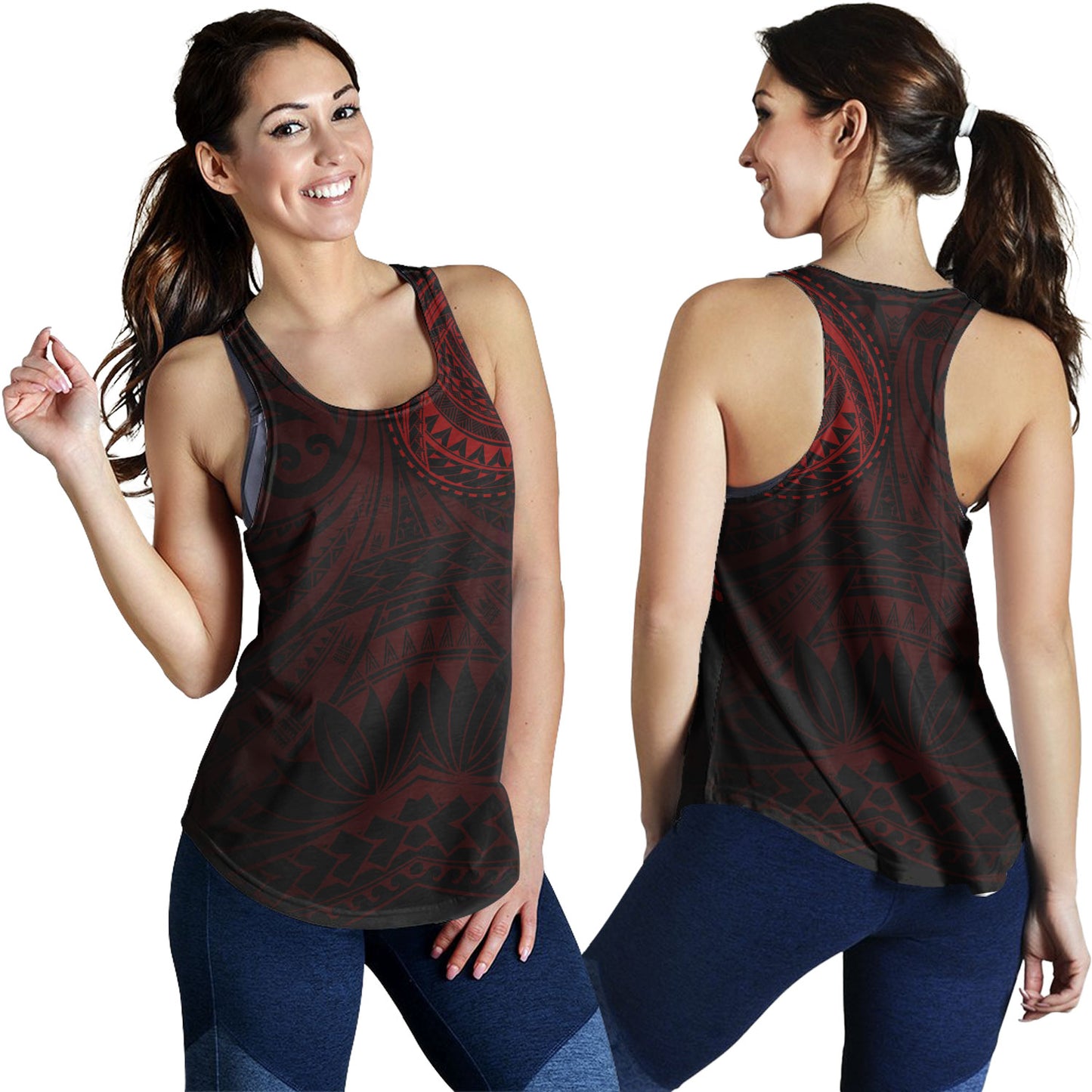 Polynesian Women Tank Polynesian Pattern Special Design