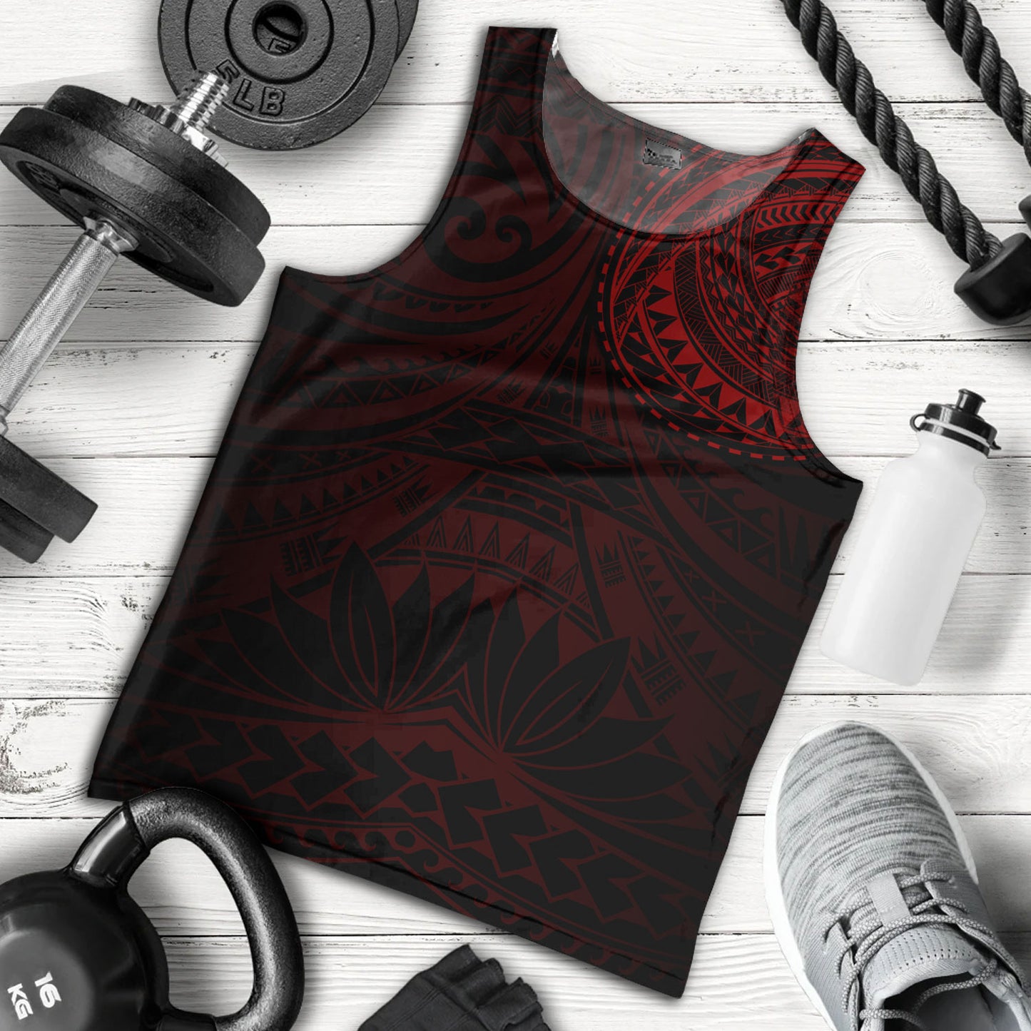 Polynesian Tank Top Polynesian Pattern Special Design