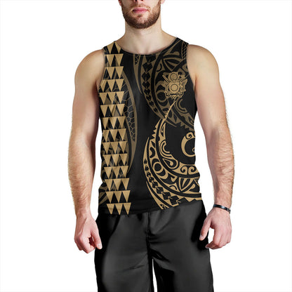 Cook Islands Tank Top Kakau Style Ver.1