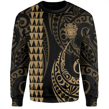 Cook Islands Sweatshirt Kakau Style Ver.1