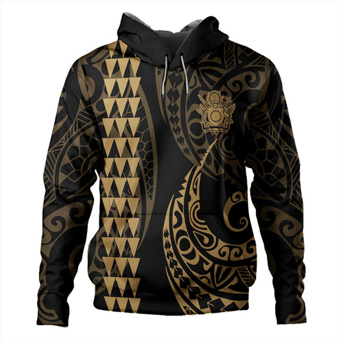Cook Islands Hoodie Kakau Style Ver.1