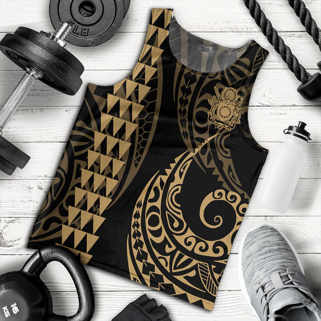 Cook Islands Tank Top Kakau Style Ver.1
