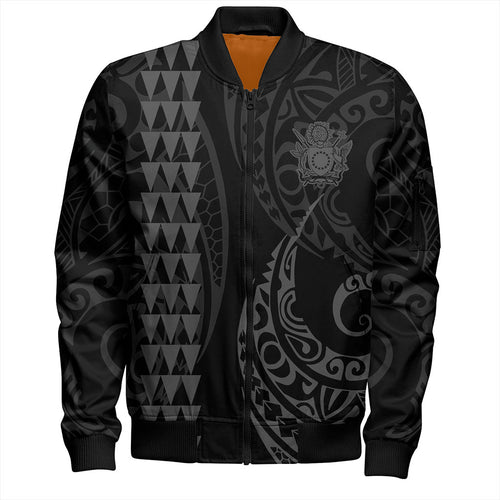 Cook Islands Bomber Jacket Kakau Style