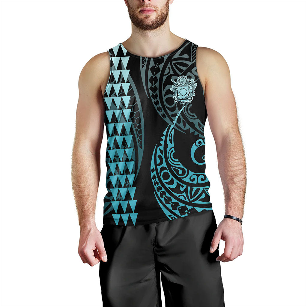 Cook Islands Tank Top Kakau Style Ver.1