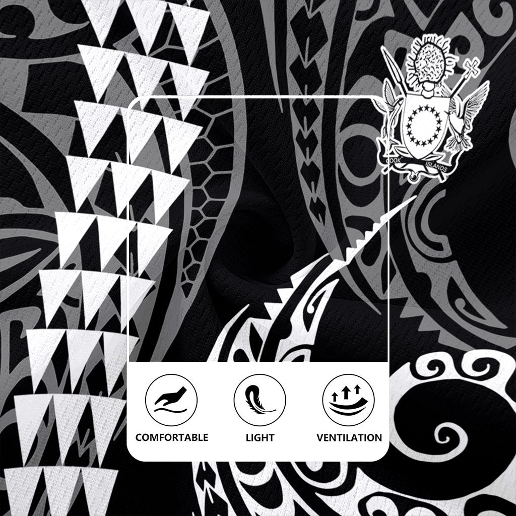 Cook Islands Rugby Jersey Kakau Style Ver.1