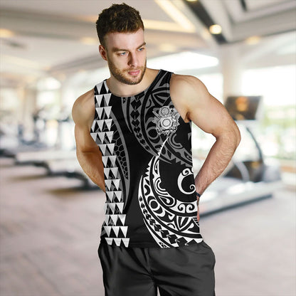 Cook Islands Tank Top Kakau Style Ver.1