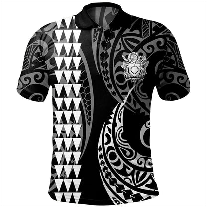 Cook Islands Polo Shirt Kakau Style Ver.1