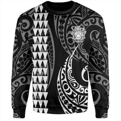 Cook Islands Sweatshirt Kakau Style Ver.1