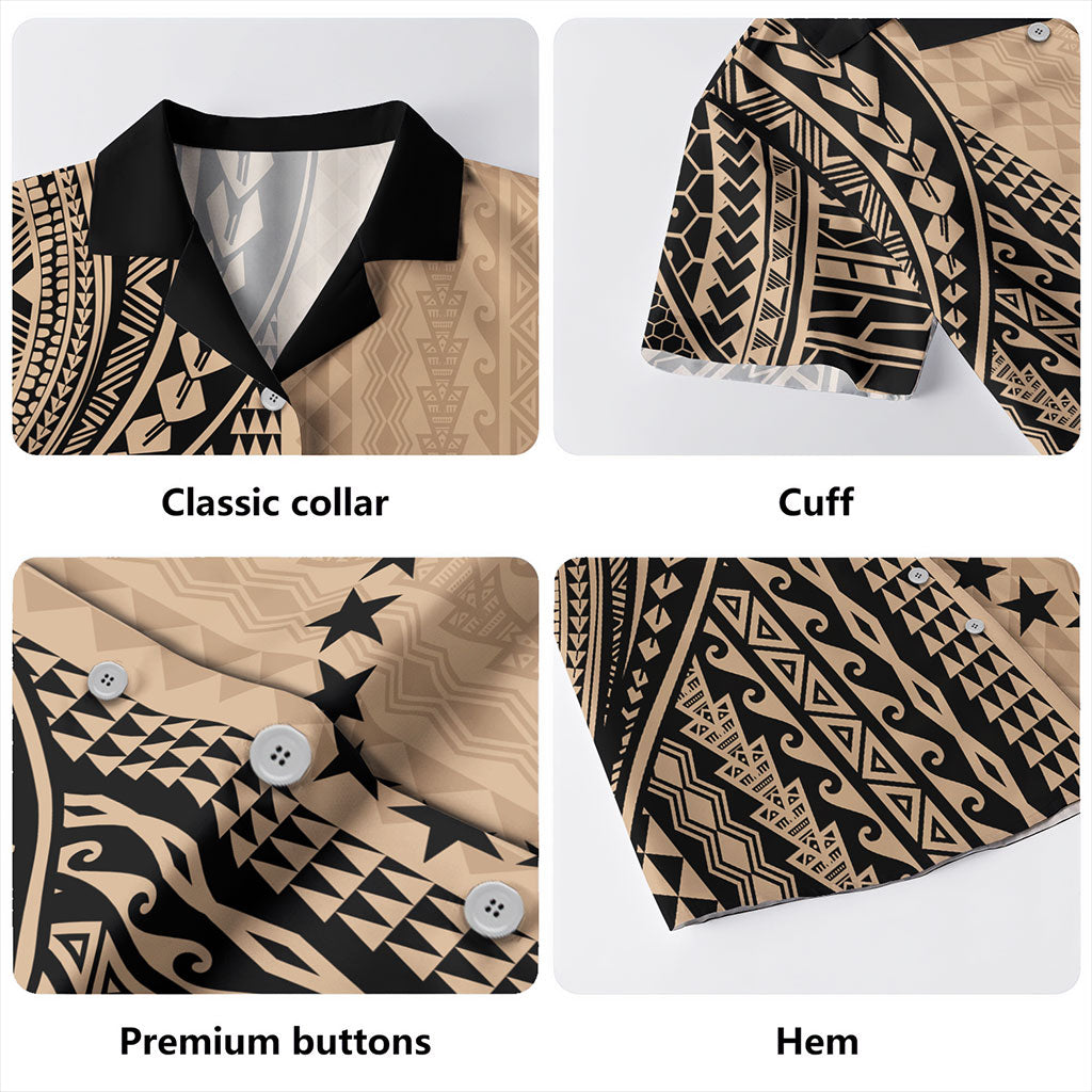 Cook Islands Hawaiian Shirt Polynesian Tattoo