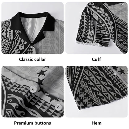 Cook Islands Hawaiian Shirt Polynesian Tattoo