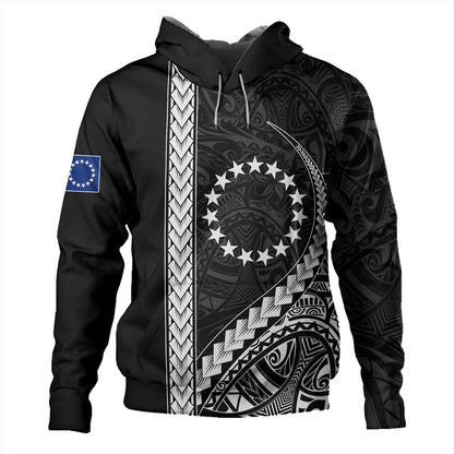 Cook Islands Hoodie Tribal Polynesian Coat Of Arms