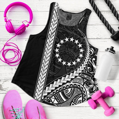 Cook Islands Women Tank Tribal Polynesian Coat Of Arms