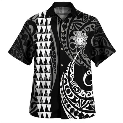 Cook Islands Combo Puletasi And Shirt Kakau Style White