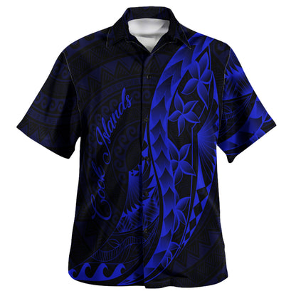 Cook Islands Custom Personalised Hawaiian Shirt Polynesian Pattern Style