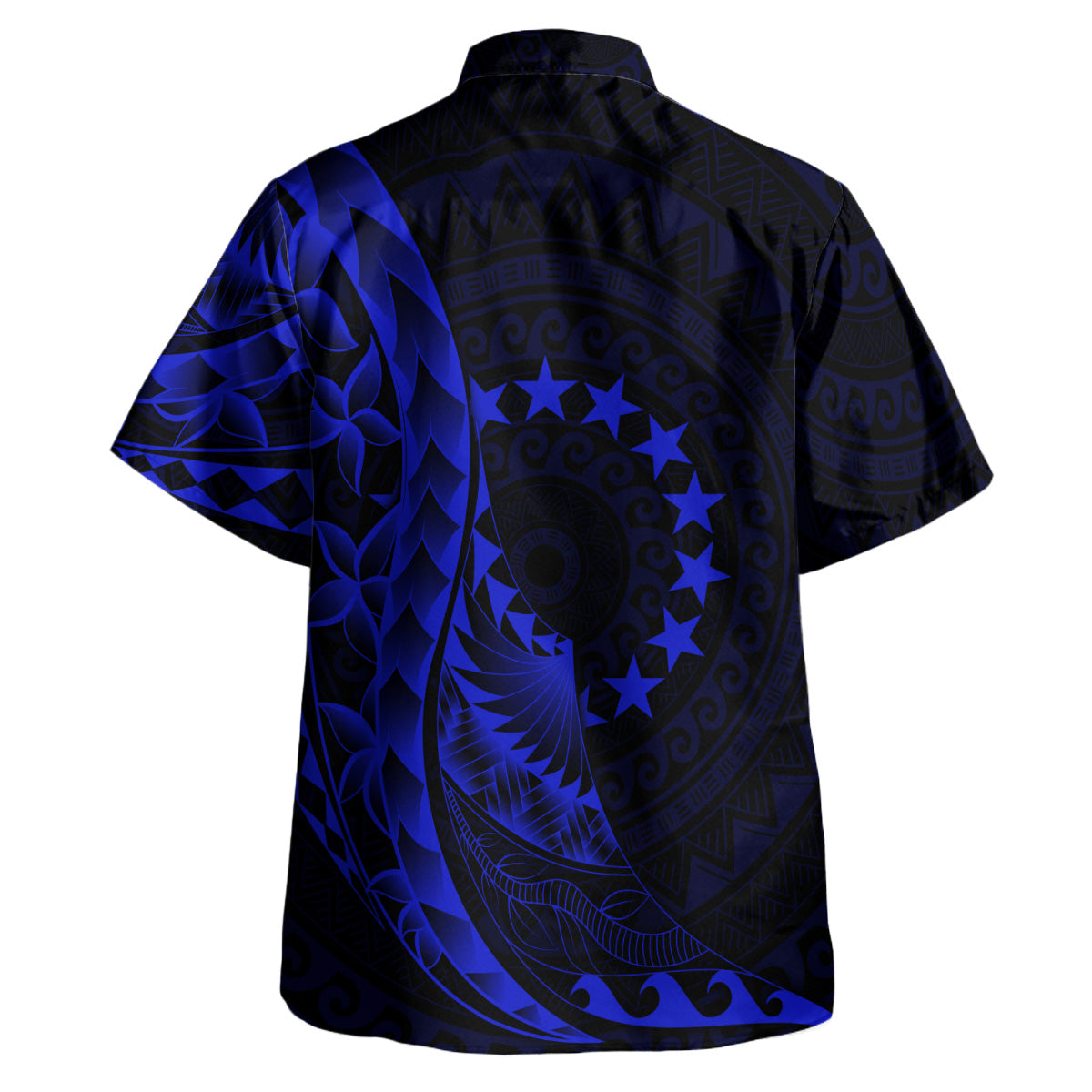 Cook Islands Custom Personalised Hawaiian Shirt Polynesian Pattern Style