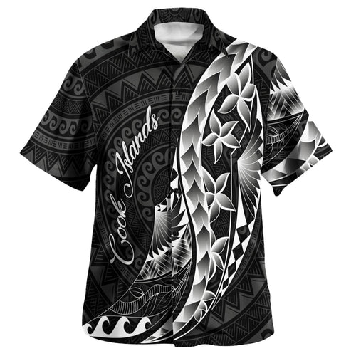 Cook Islands Custom Personalised Hawaiian Shirt Polynesian Pattern Style
