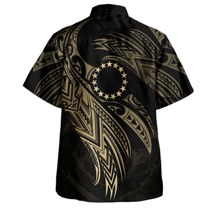 Cook Islands Custom Personalised Hawaiian Shirt Hawaiian Shirt Legend Color Version