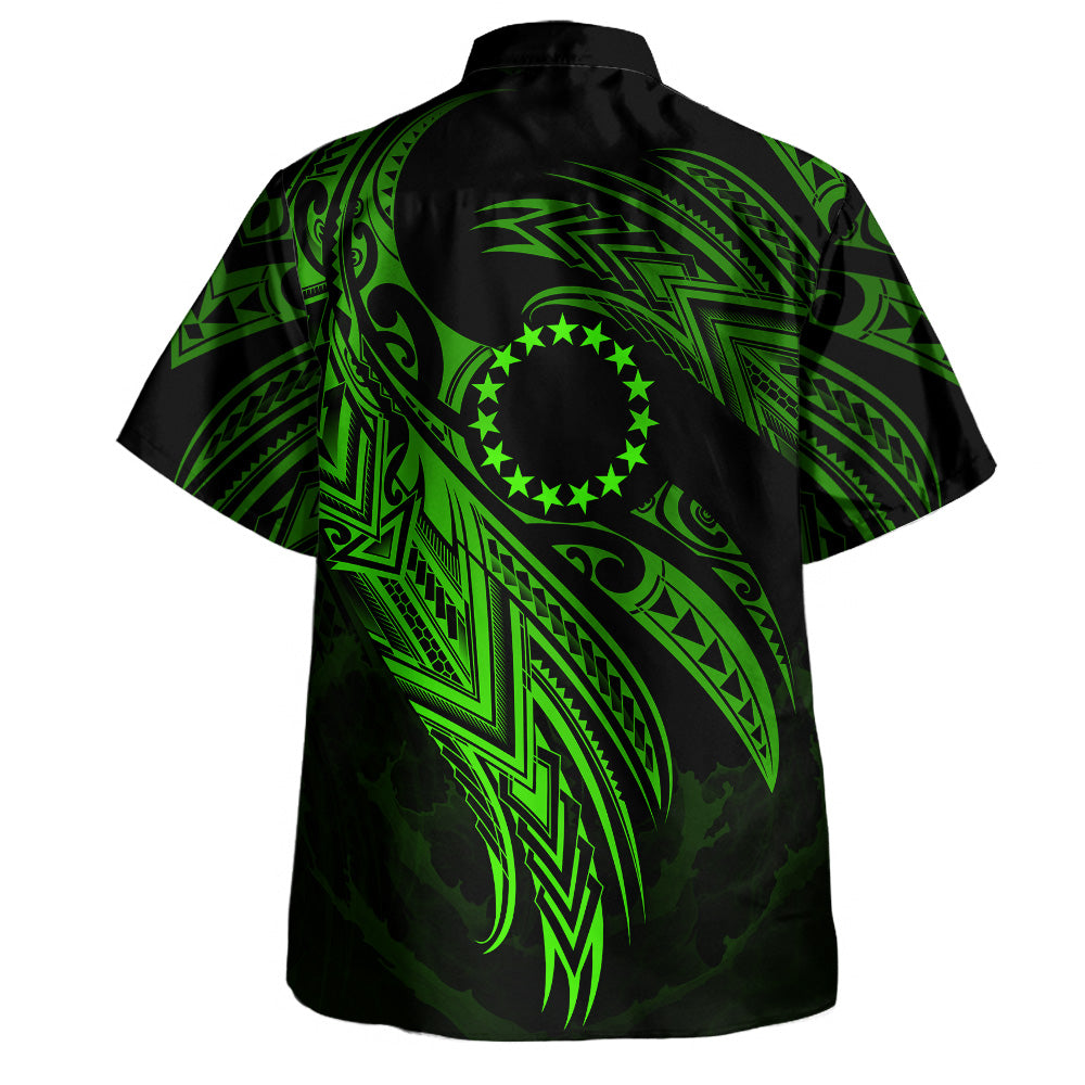 Cook Islands Custom Personalised Hawaiian Shirt Hawaiian Shirt Legend Color Version