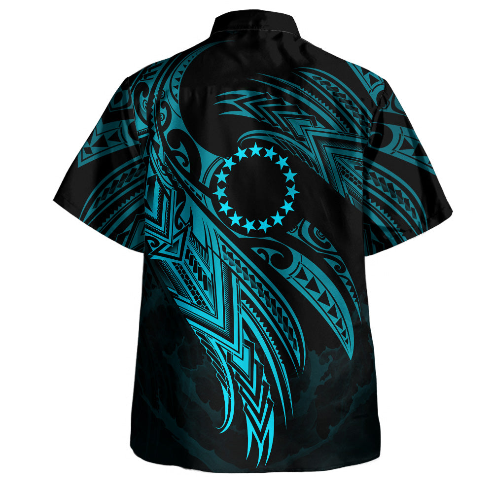 Cook Islands Custom Personalised Hawaiian Shirt Hawaiian Shirt Legend Color Version