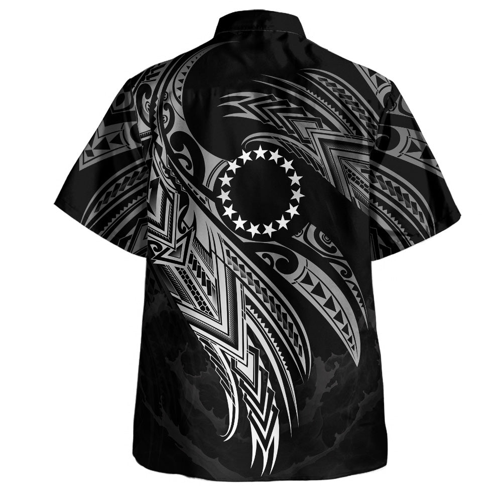 Cook Islands Custom Personalised Hawaiian Shirt Hawaiian Shirt Legend Color Version