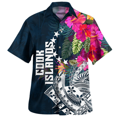 Cook Islands Hawaiian Shirt Custom Personalised Polynesian Summer Vibes