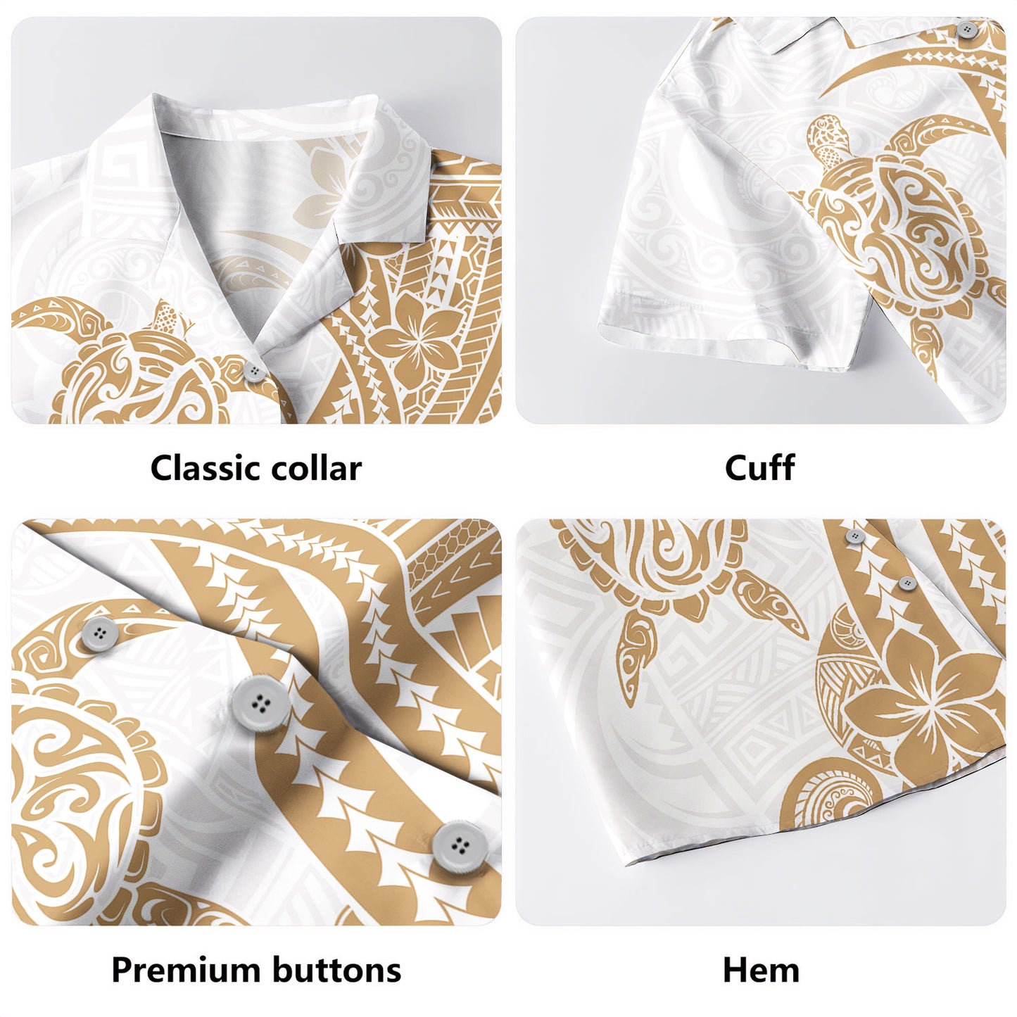 Hawaii Hawaiian Shirt Turtle Polynesia Tattoo Ocean Soul