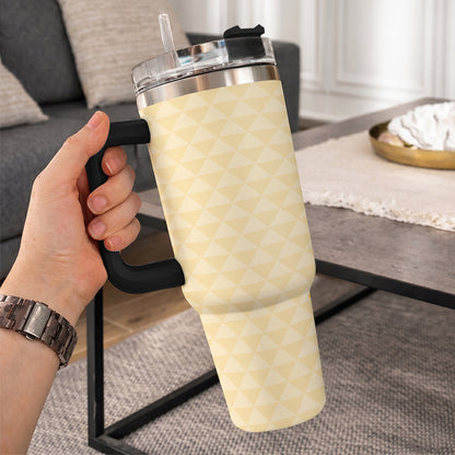 Philippines Filipinos 40oz Tumbler Sampaguita Flower Sun Pattern Island Style