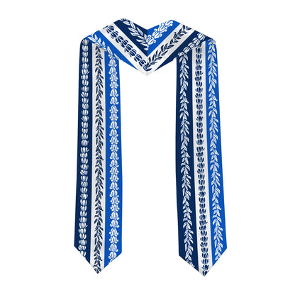 Hawaii Graduation Stole Custom Class 2026 Of Aloha Flag With Flower Lie Beautiful