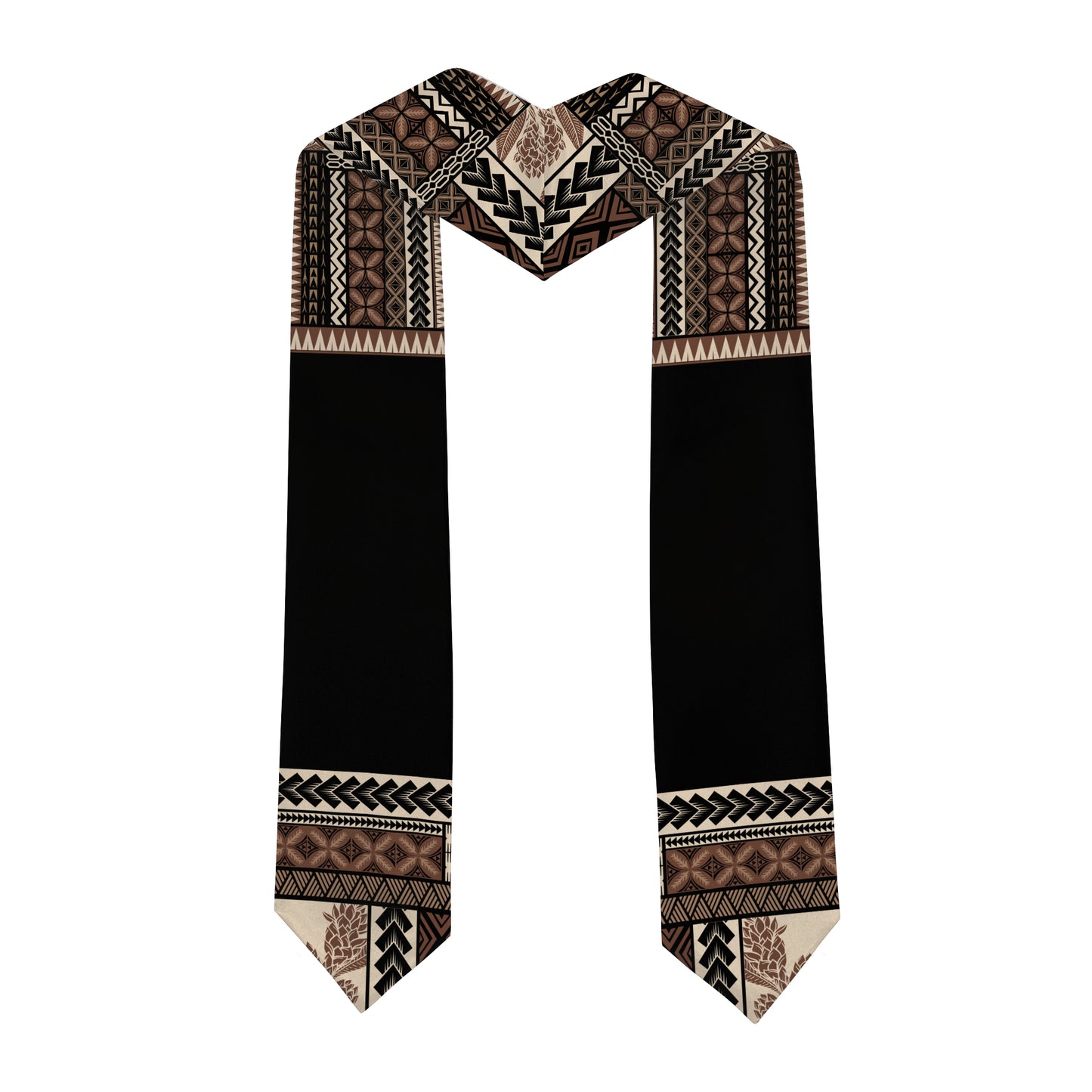 Samoa Graduation Stole Custom Class 2026 Samoan Siapo Motif Classic Style
