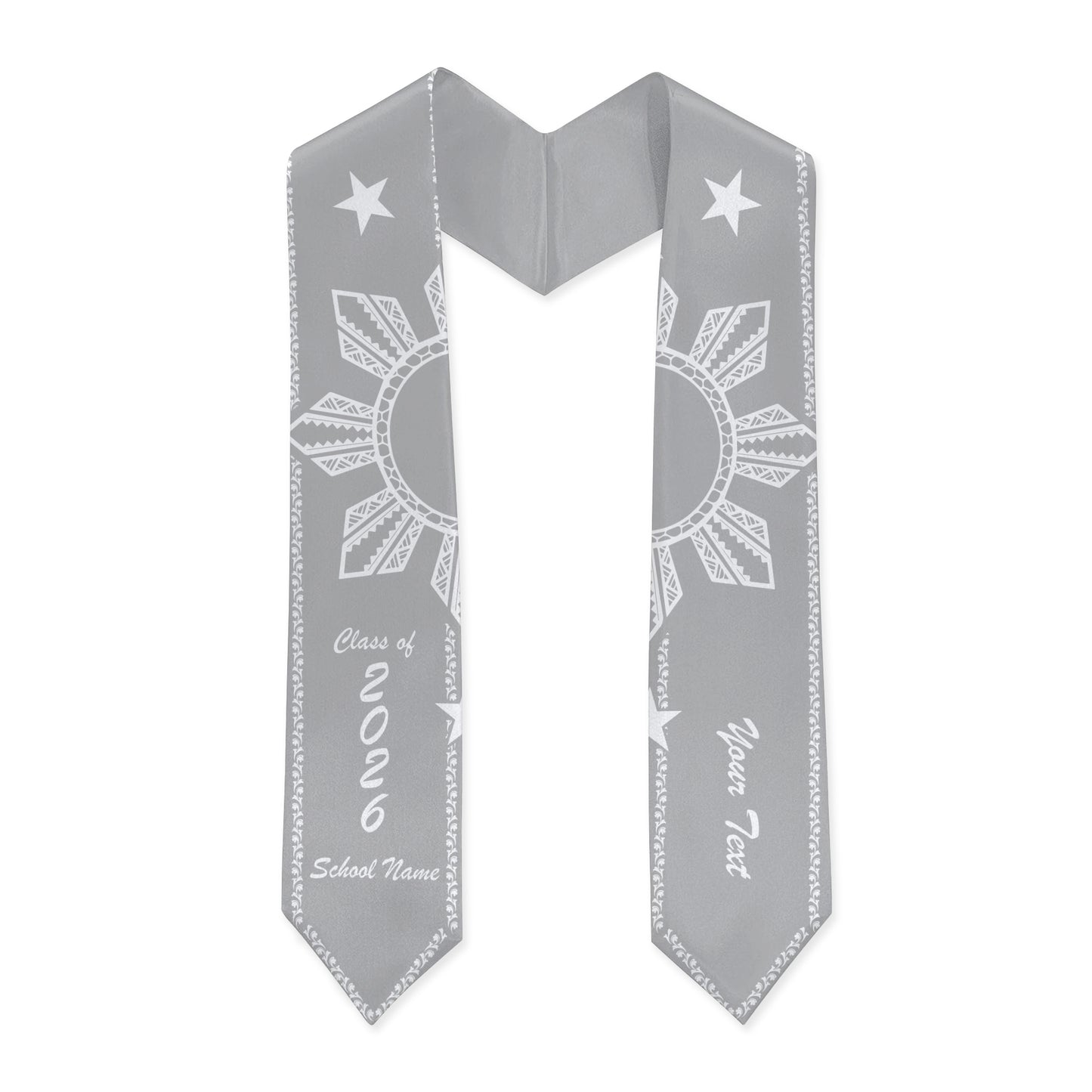 Philippines Filipinos Graduation Stole Custom Sun Star Royal Original Style