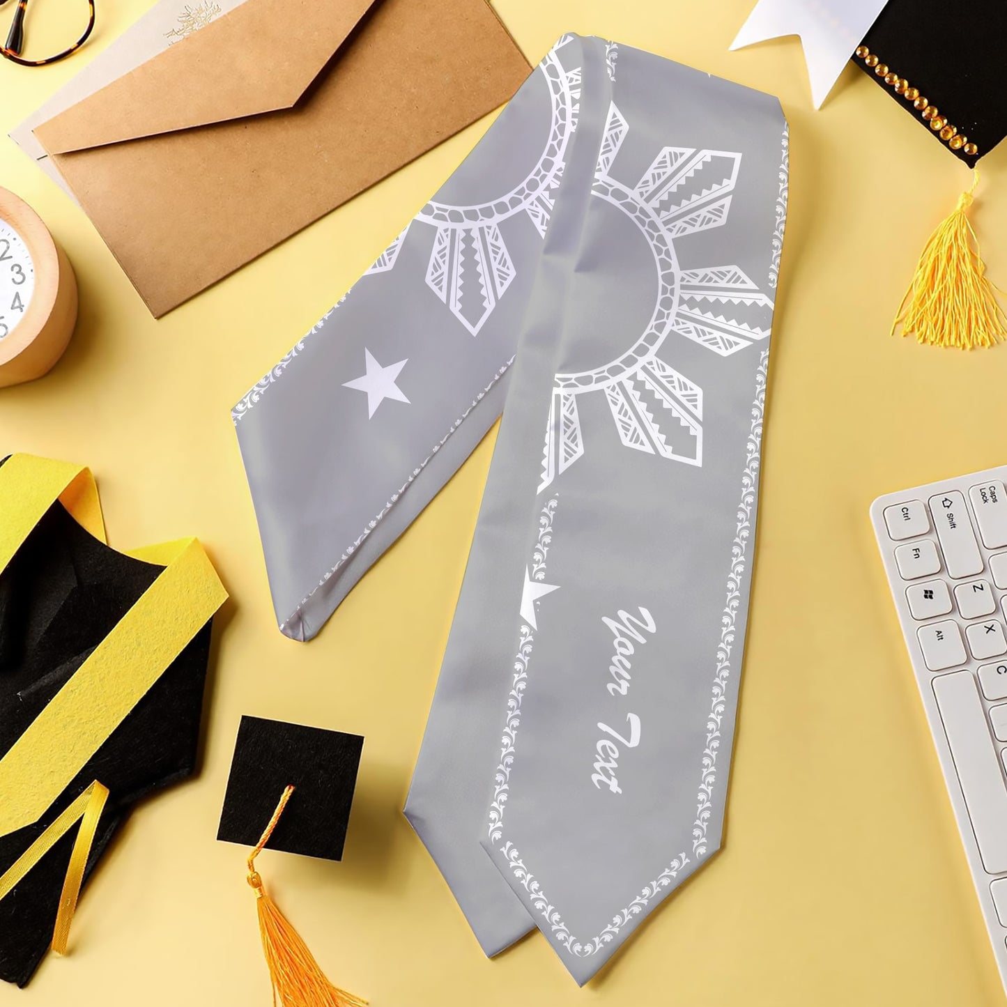 Philippines Filipinos Graduation Stole Custom Sun Star Royal Original Style