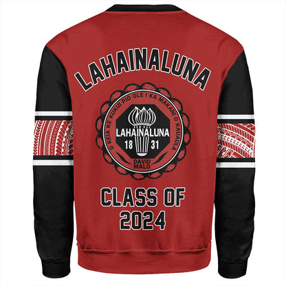 Hawaii Sweatshirt Custom Your Class Lahainaluna High School